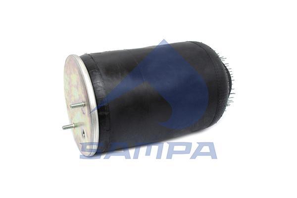 SAMPA SP554022 SP 554022_пневмоподушка без стакана 2шп.M12 смещ.25. 1отв.штуц.M22.,Н.1отв