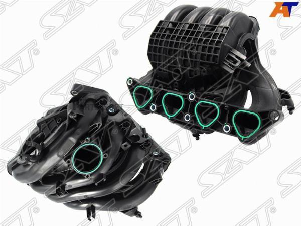 SAT Коллектор впускной VW POLO/JETTA/SKODA RAPID/FABIA/ROOMSTER 1,4/1,6L (заслонка слева