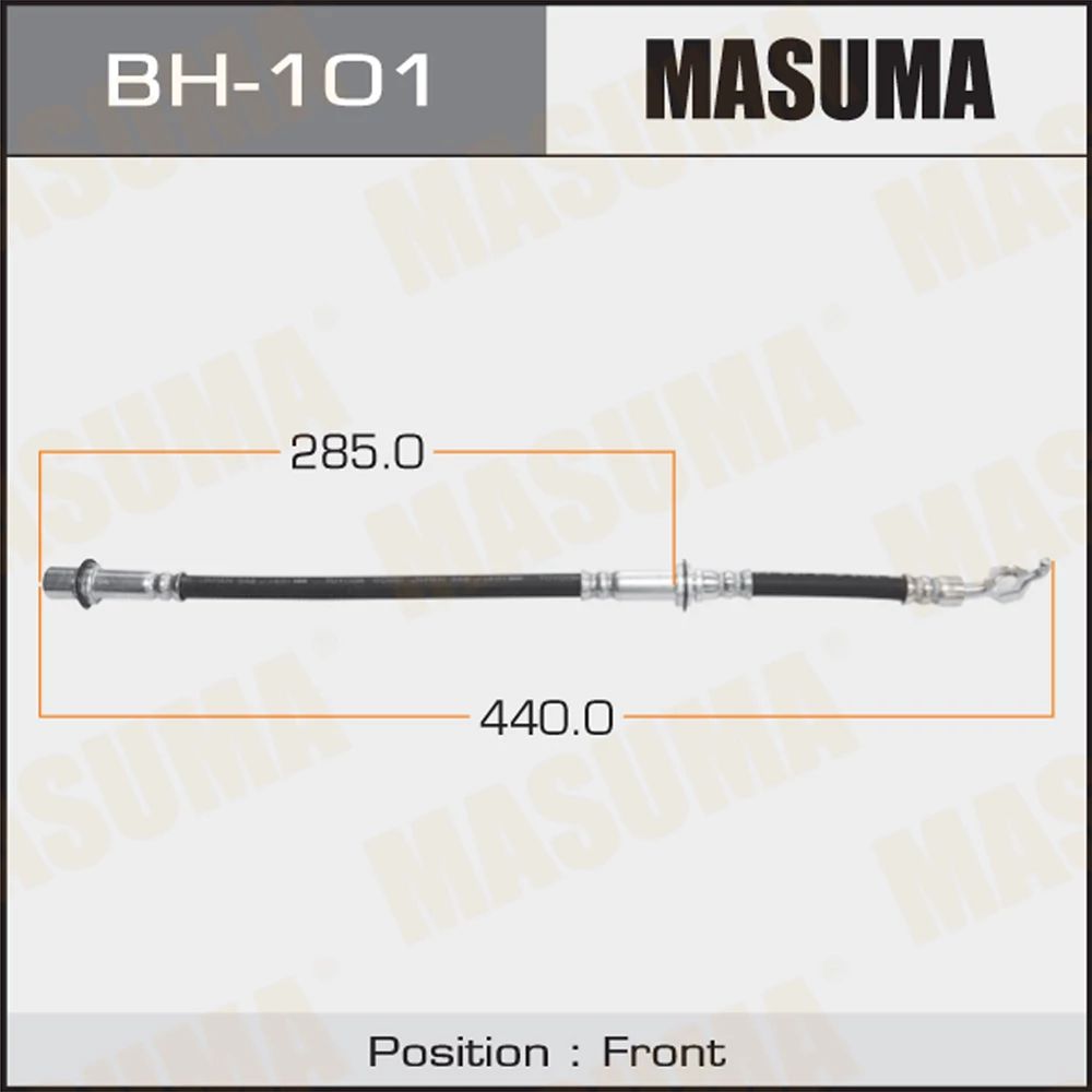 Шланг Тормозной Masuma Bh-101 Masuma арт. BH-10