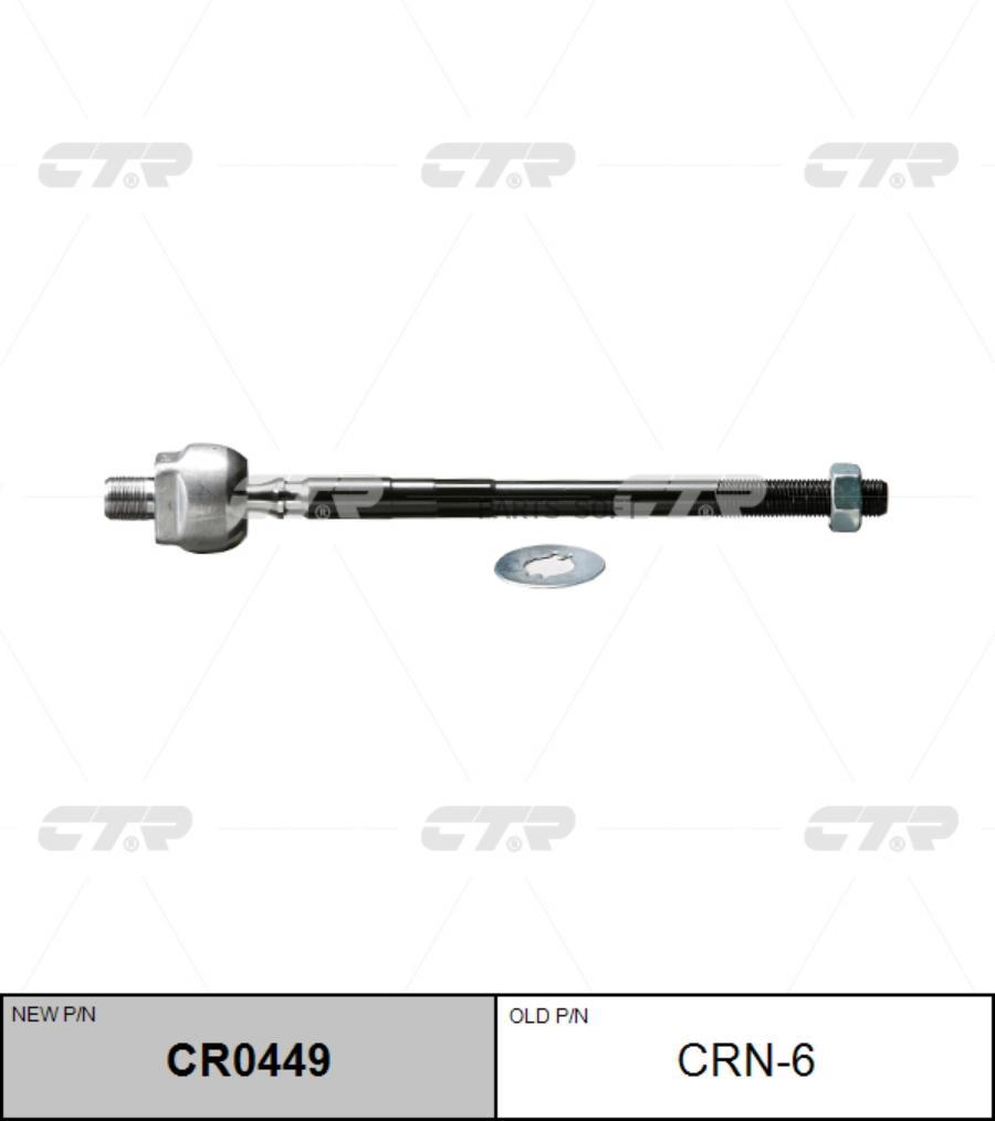 Старый Номер Crn-17) Рулевая Тяга CTR арт. CR0449