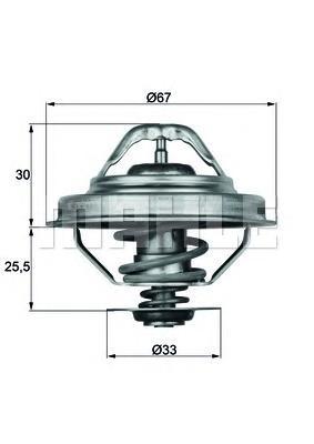 Термостат Mahle/Knecht TX2892D