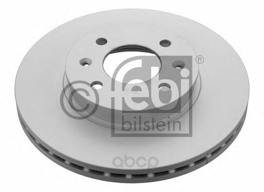 Тормозной диск febi передний для Hyundai Accent 2005-, i20 2008-/Kia Rio II 2005- 31318