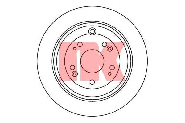 Тормозной диск Nk 202664