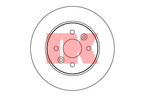 Тормозной диск Nk 203507