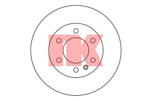 Тормозной диск Nk 2047123