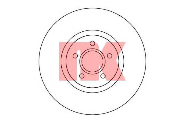 Тормозной диск Nk 20485