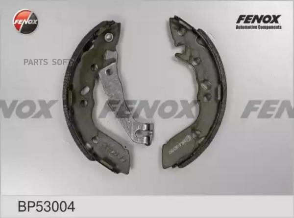 Тормозные колодки FENOX барабанные задние BP53004