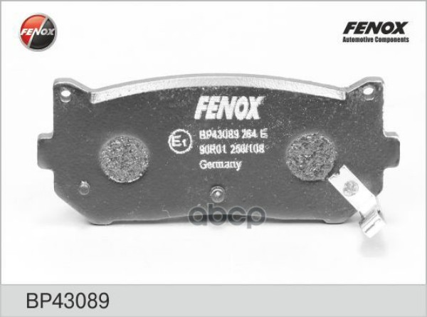 Тормозные колодки FENOX задние BP43089