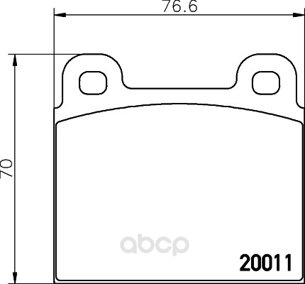 Тормозные колодки HELLA PAGID/BEHR дисковые 8DB355017451