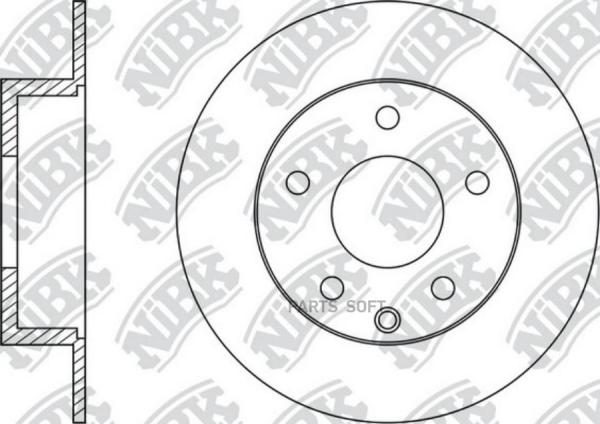 Тормозный колодки NiBK задний для Mitsubishi ASX 10-, Outlander 06- rn1402