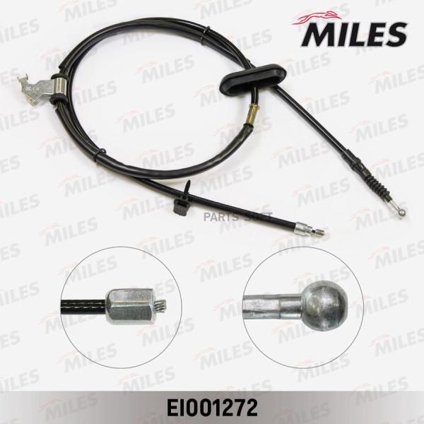 Трос Ручного Тормоза Miles Ei001272 Astra (J) All Excgtc 8/10- Левый Miles EI001272