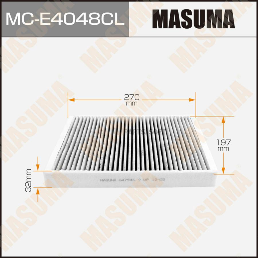 Воздушный Фильтр Салонный Угольный Masuma Masuma арт. MCE4048CL