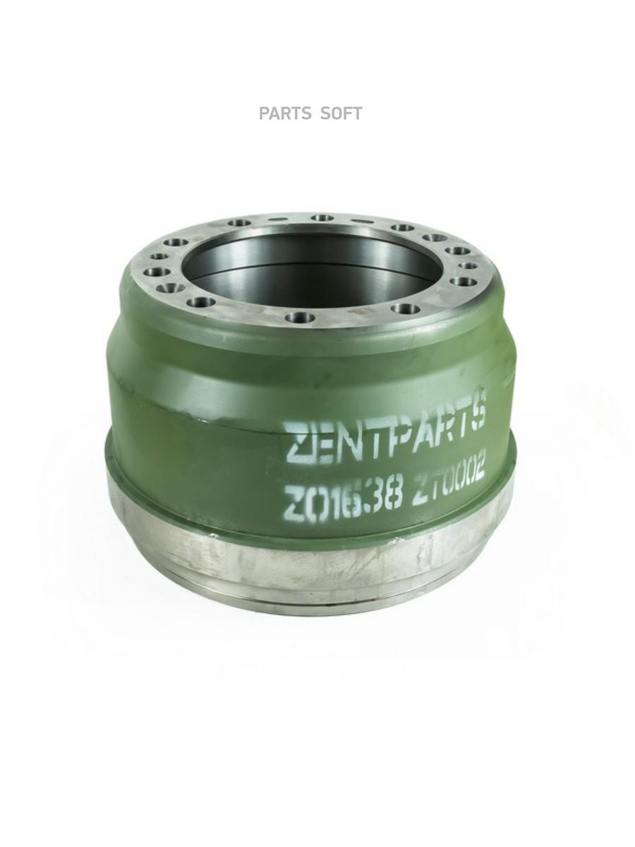 ZENTPARTS Z01638 Z01638_барабан тормозной 410x225 231 H=306.5 d=282 335 n10x28+2x28 14 Om